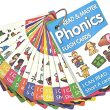 Read and Master 67 Phonics Flash Cards