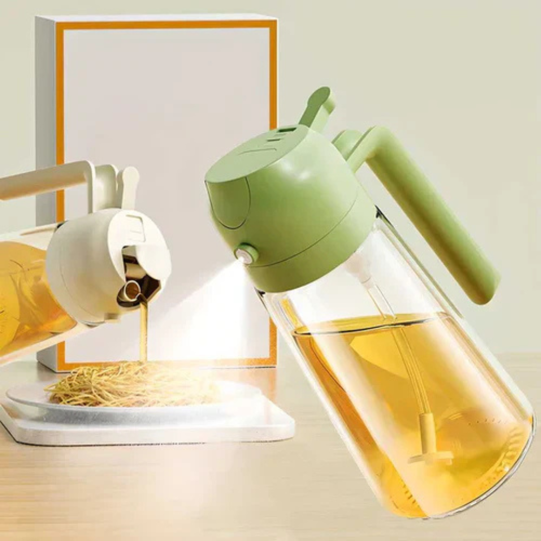Two In One Oil Spray Bottle (500 ML) - Avira Official Store 